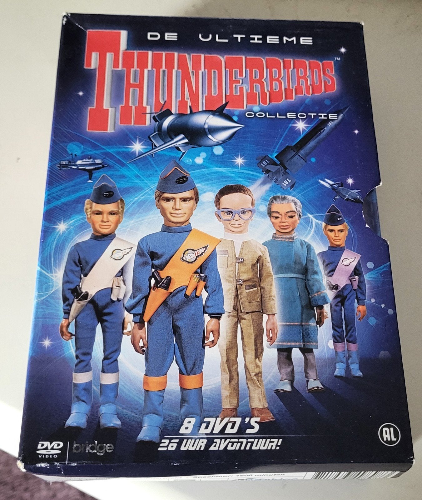 Thunderbirds:  Ultieme Collectie - 8 DVD's, 26 uur avontuur, Ophalen, Europees, Engels, Alle leeftijden