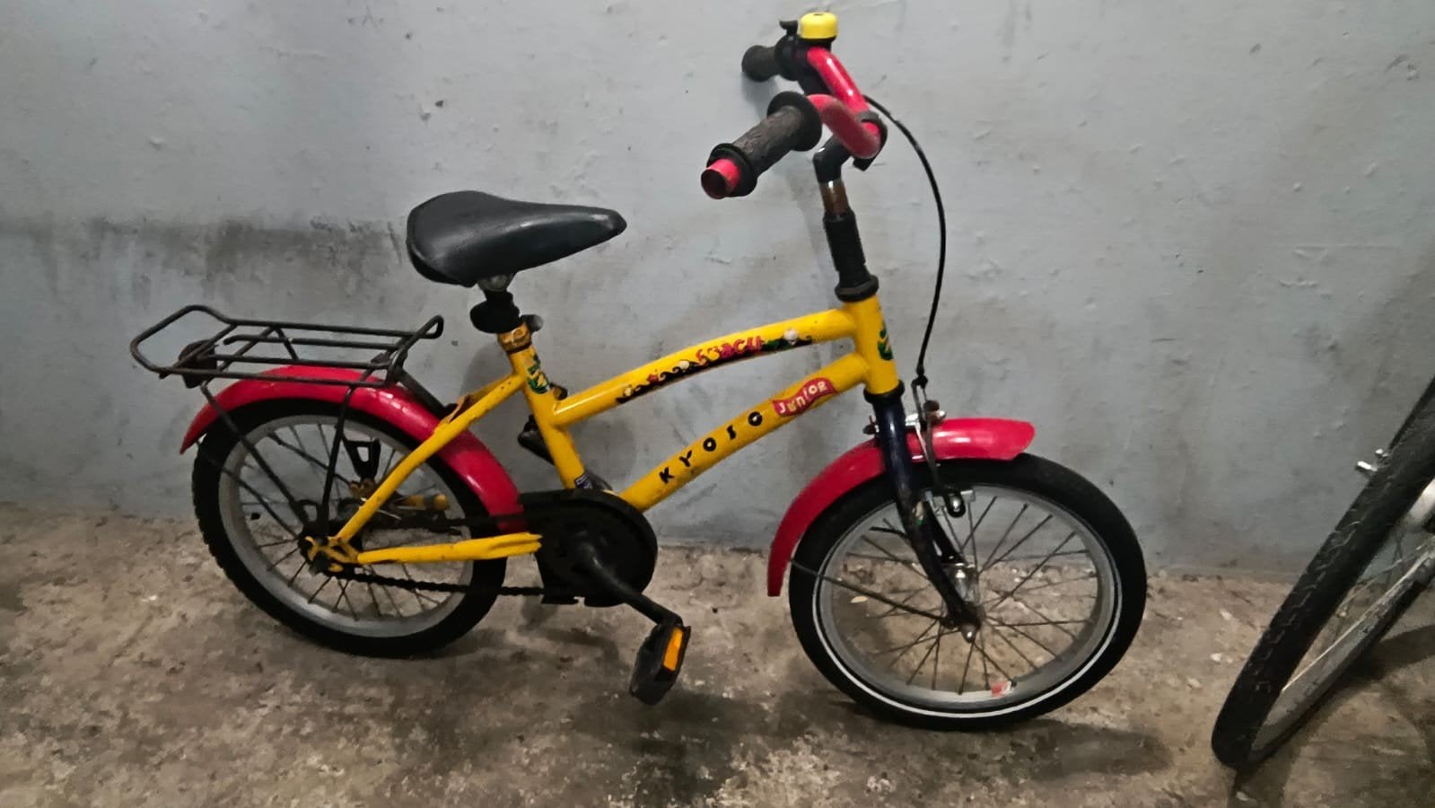 Kinderfietsje jongensfiets meisjesfiets 16inch Kyoso, Ophalen, Terugtraprem, Kyoso, 16 tot 20 inch