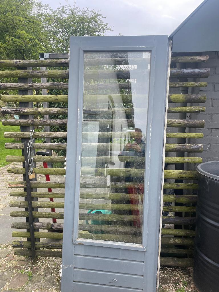 Tuindeuren, Ophalen, Gebruikt, Buitendeur, 200 tot 215 cm