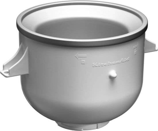 KitchenAid IJsmaker KICA0WH - Maak zelf heerlijk ijs!, Witgoed en Apparatuur, IJsmachines, Ophalen of Verzenden, Zo goed als nieuw