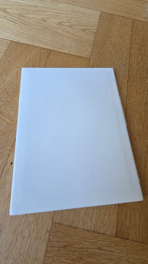 Muurtegels, wit met facet rand, 10 x 15 cm, totaal 1.5 m2, Ophalen, Nieuw, Minder dan 20 cm, Minder dan 20 cm