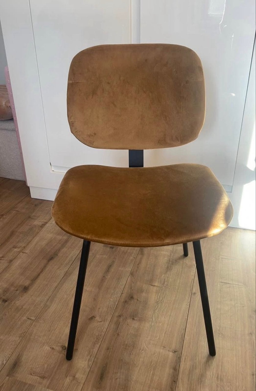 Nieuwe suède stoel, Ophalen, Bruin, Nieuw, Eén