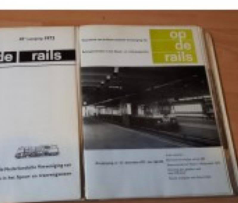 Ik ben opzoek naar tijdschrift op de rails 1967 nummer 10, Ophalen of Verzenden, Gebruikt, Trein, Boek of Tijdschrift