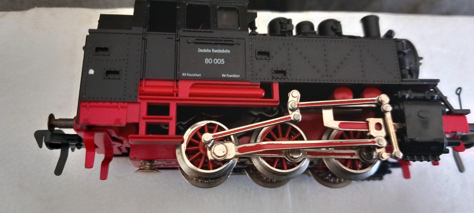Te koop fleischmann stoomtender lok  DB 80 005 ho Gelijkstro, Verzenden, Fleischmann, Zo goed als nieuw, Analoog