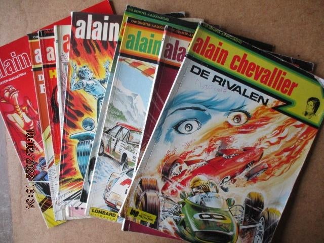 adv5649 alain chevallier, Eén stripboek, Ophalen, Gelezen