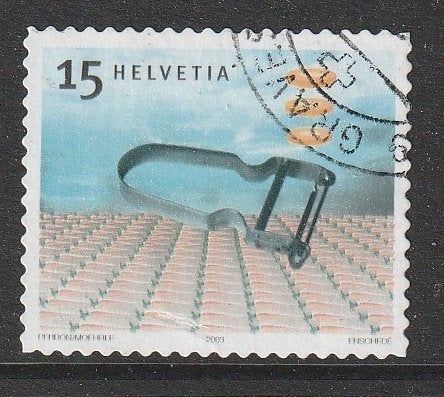 Zwitserland 2003 1861 Kaasschaaf, Gest, Postzegels en Munten, Postzegels | Europa | Zwitserland, Ophalen of Verzenden, Gestempeld
