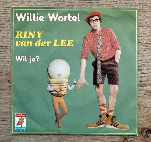 Riny v/d Lee - Willie wortel, 7 inch, Ophalen of Verzenden, Nederlandstalig, Fotohoes