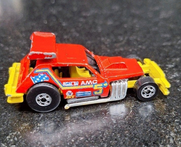 Hot Wheels Greased Gremlin AMC Vintage Speelgoedauto, Ophalen of Verzenden, Gebruikt, Auto