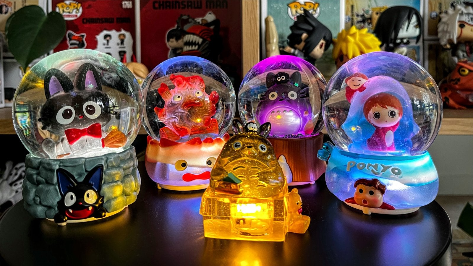 Studio Ghibli Snowglobes & figure, Ophalen of Verzenden, Zo goed als nieuw