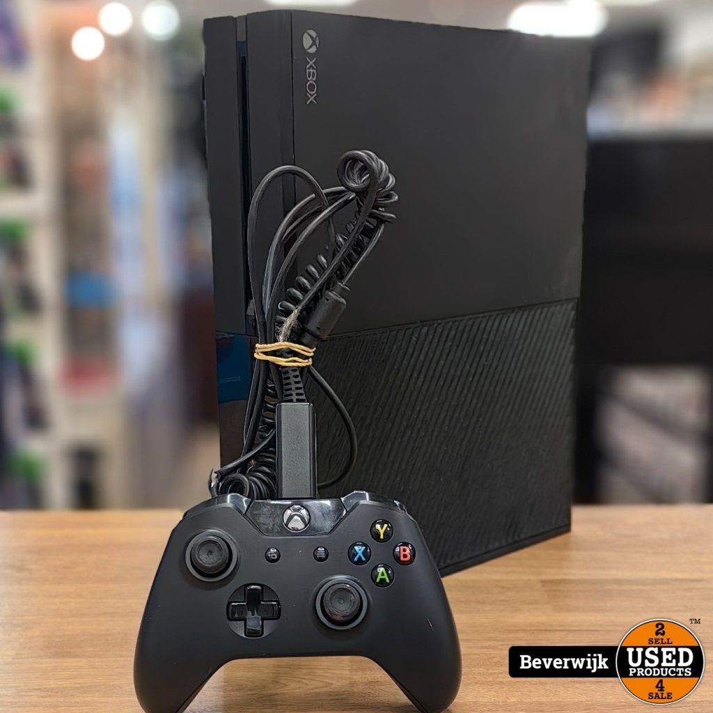 Microsoft Xbox One 350GB Spelcomputer - Prima, Spelcomputers en Games, Spelcomputers | Xbox One, Microsoft, Zo goed als nieuw