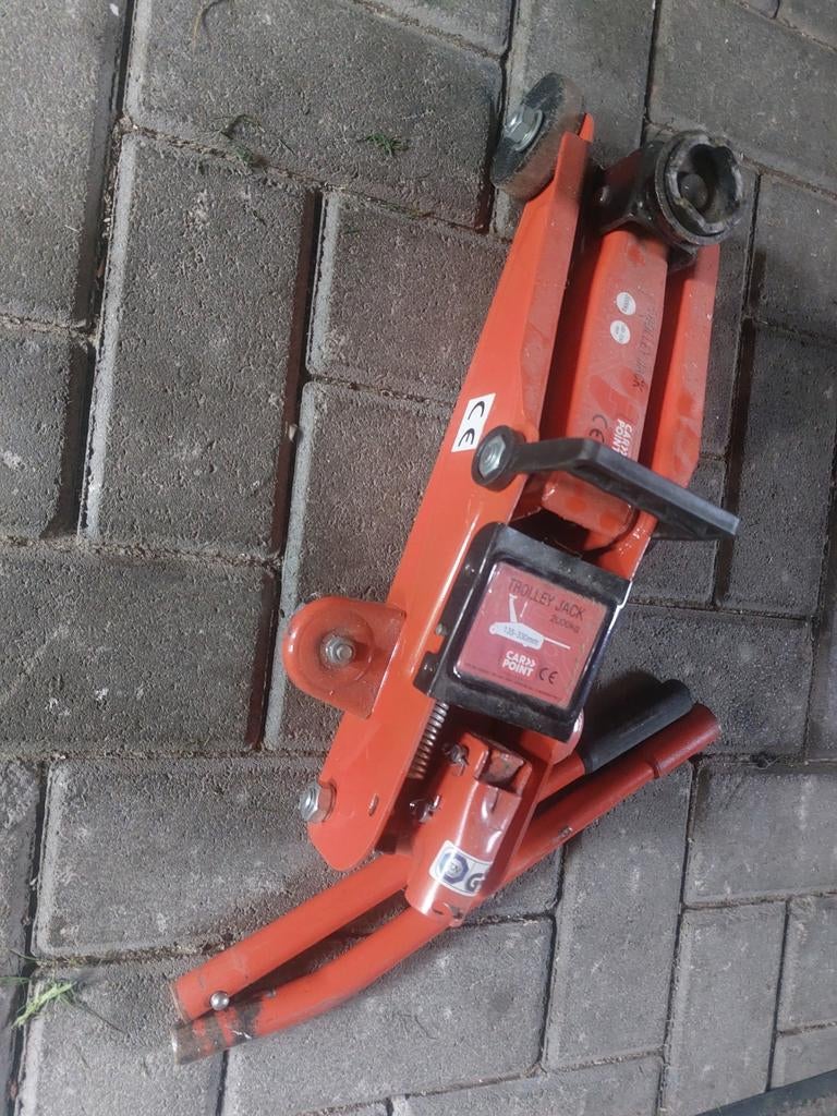 Car Point Garagekrik 2000kg, Ophalen, Gebruikt, Hydraulisch, Garagekrik