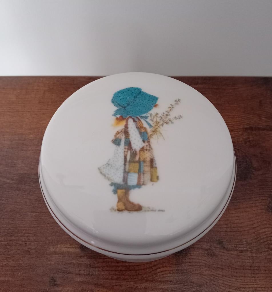 Vintage porseleinen schaaltje Holly Hobbie, Antiek en Kunst, Ophalen of Verzenden