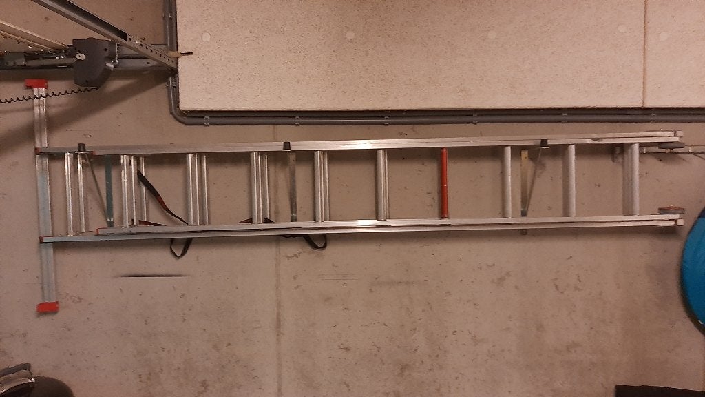 altrex ladder 3x10, Ophalen, Gebruikt, Ladder, Opvouwbaar of Inschuifbaar