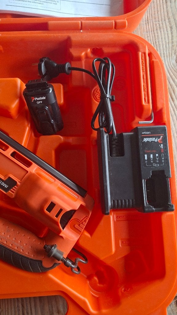 Paslode Impulse IM65 F16 Accu afwerktacker, ., Nieuw, Ophalen of Verzenden, .