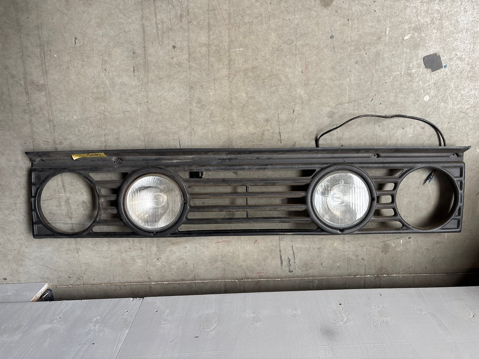 Grille met koplampen voor classis range rover, Auto-onderdelen, Verlichting, Volkswagen, Land Rover, Gebruikt, Ophalen of Verzenden
