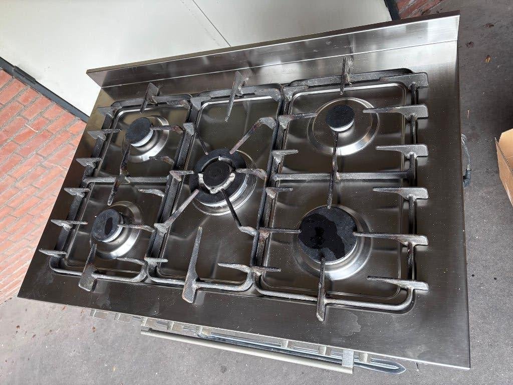 Luxe Solitaire (Bosch/Siemens) Gasfornuis met Oven, Witgoed en Apparatuur, Ophalen, Gebruikt, 60 cm of meer, Grill