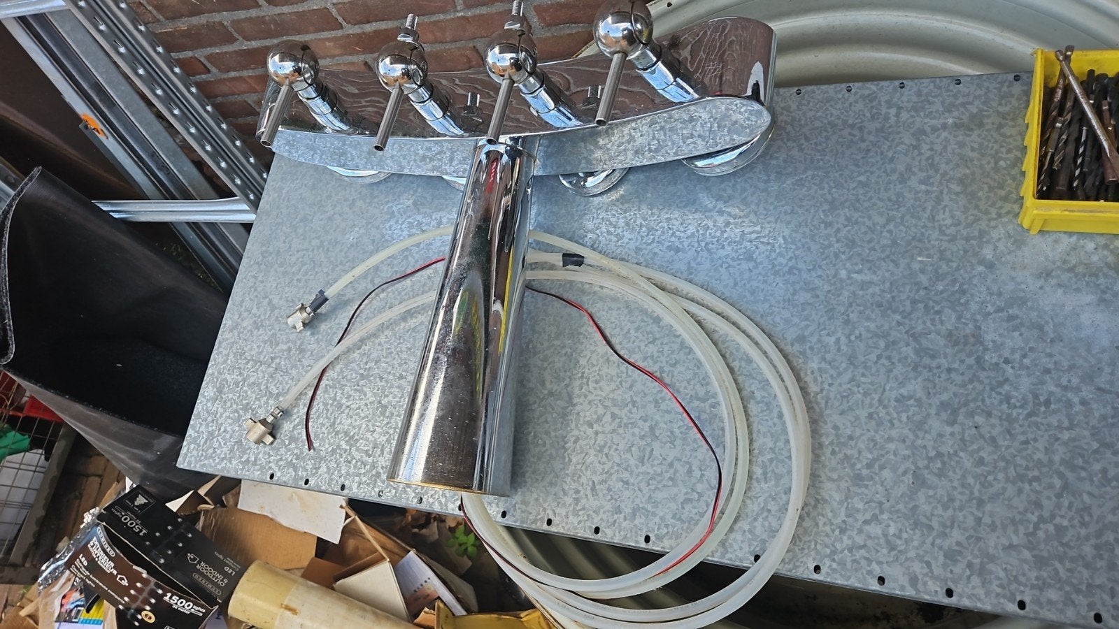 tapzuil 4 tappen, Ophalen of Verzenden