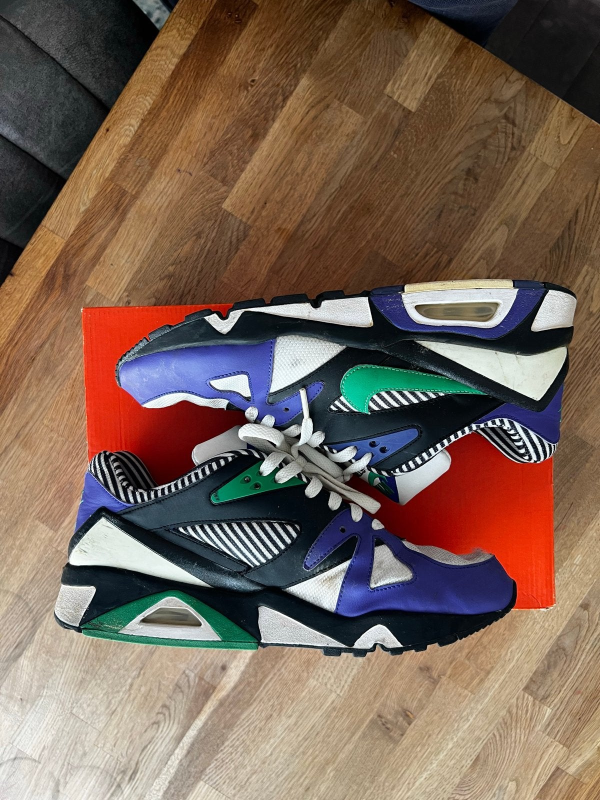 Nike Air Structure Triax 91 - Vintage Sneakers Maat 44, Overige kleuren, Ophalen of Verzenden, Sneakers of Gympen, Gedragen