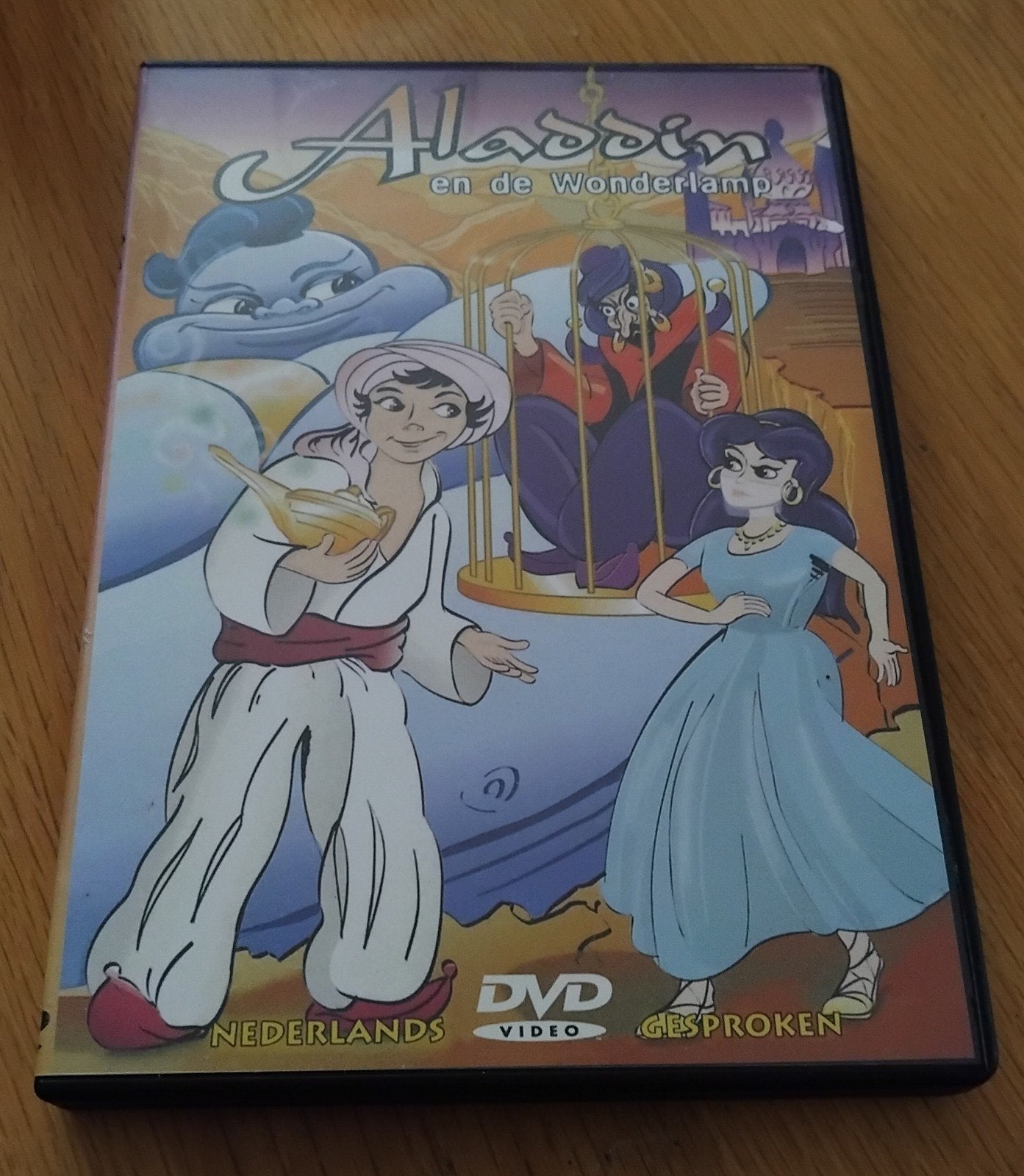 Aladdin en de Wonderlamp DVD - Nederlands Gesproken, Avontuur, Gebruikt, Alle leeftijden, Film