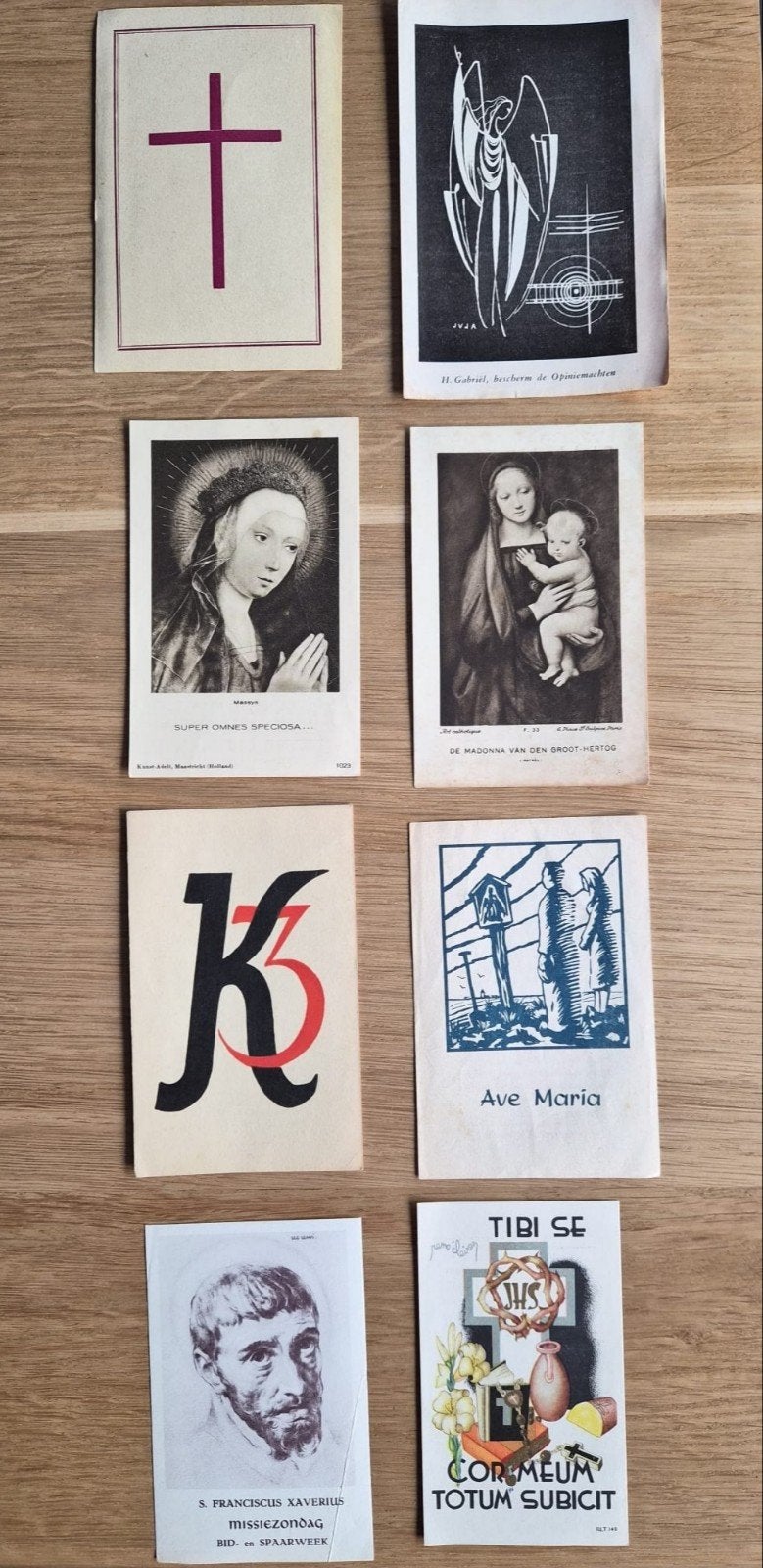 Oude Katholieke Bidprentjes & Heiligenprentjes – België, Antiek en Kunst, Antiek | Religie, Ophalen of Verzenden
