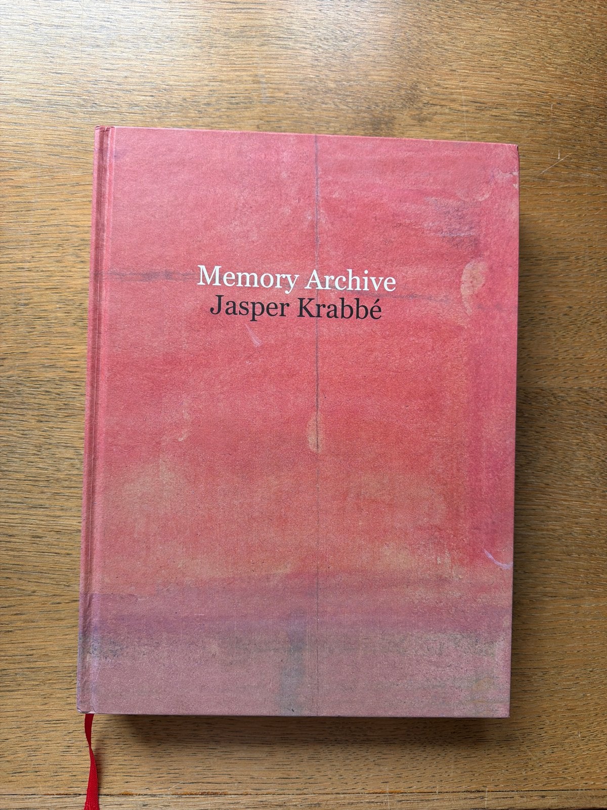 Jasper Krabbe - Memory Archive, Boeken, Ophalen of Verzenden, Zo goed als nieuw, Jasper Krabbe