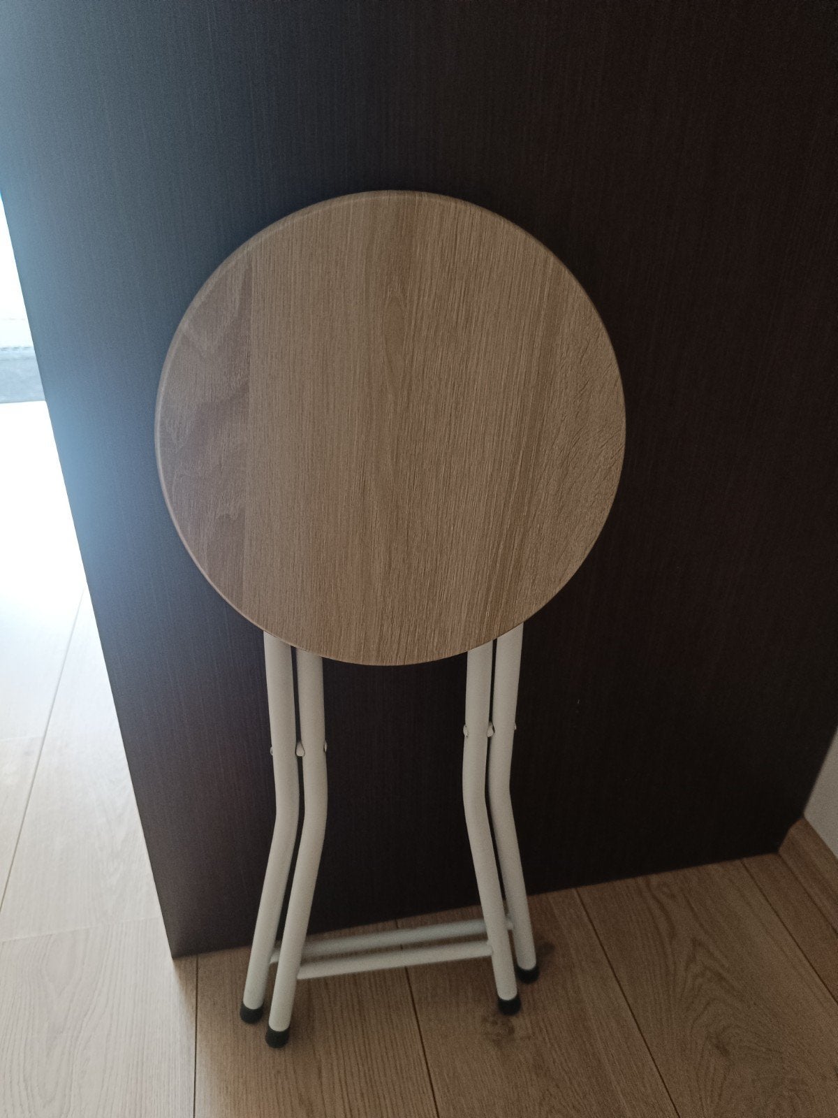 Handige opvouwbare kruk - 46cm hoog, Ophalen of Verzenden, Zo goed als nieuw, Hout