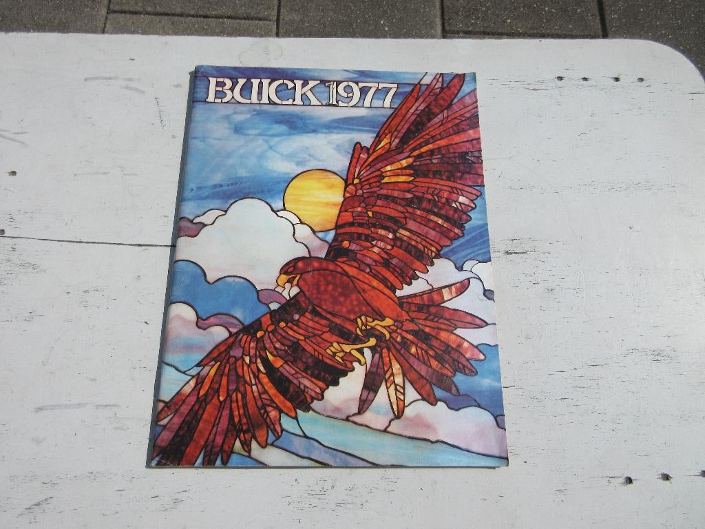 Oldtimer Buick folder 1977, Ophalen of Verzenden, Zo goed als nieuw, Overige merken