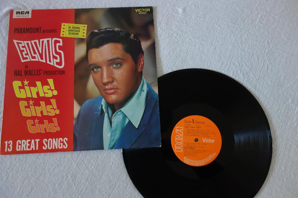 Lp Elvis Presley Girls-girls-girls, Ophalen of Verzenden, Zo goed als nieuw, 12 inch, Poprock
