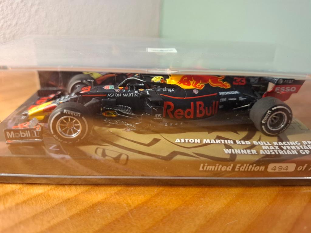 Max Verstappen RB15 Austrian GP 2019 1.43, Ophalen of Verzenden, Nieuw, Auto, MiniChamps