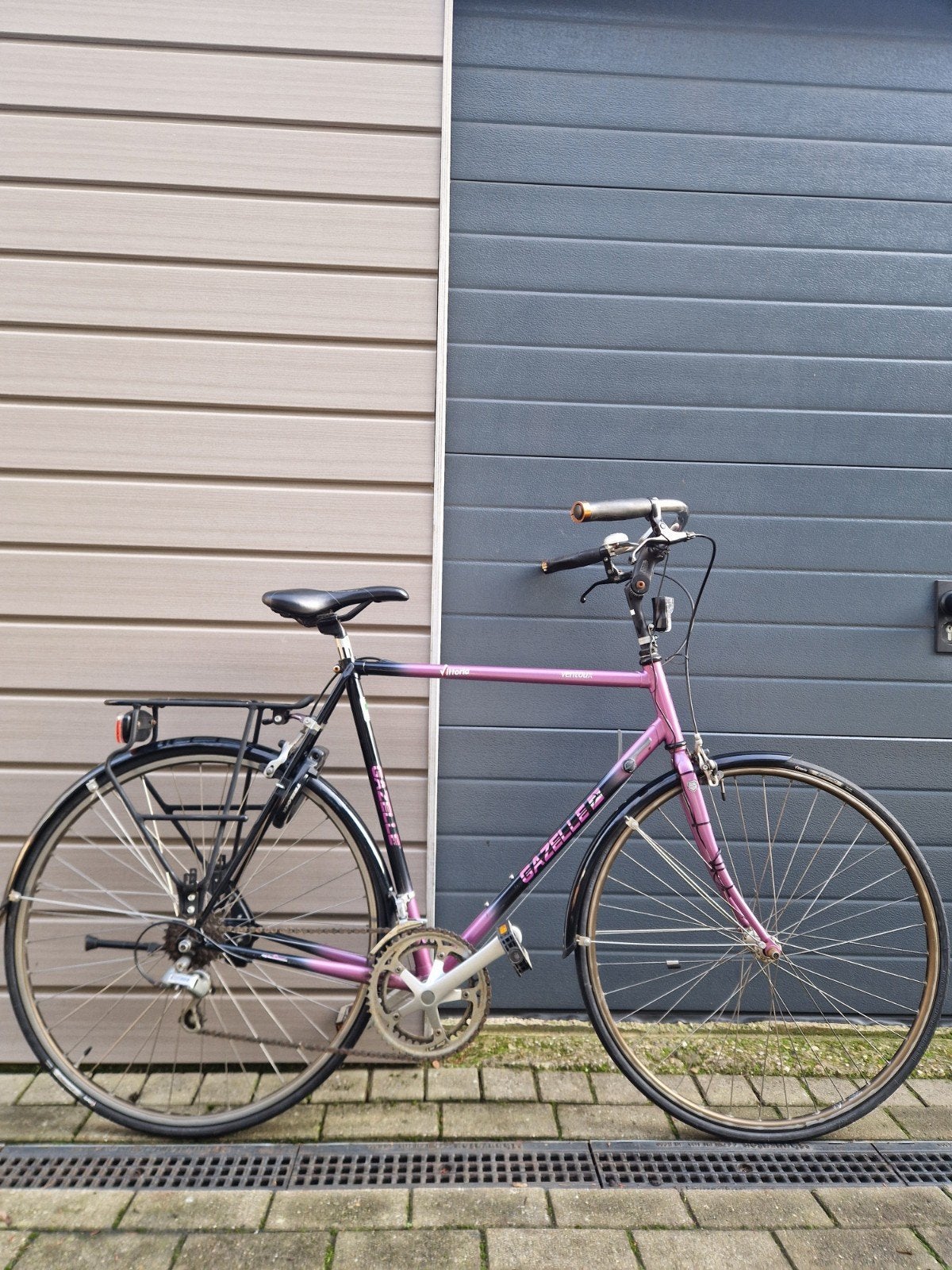 Gazelle ventoux vittoria herenfiets/sportfiets - 28 inch, Ophalen, Gebruikt, Velgrem, 57 tot 61 cm