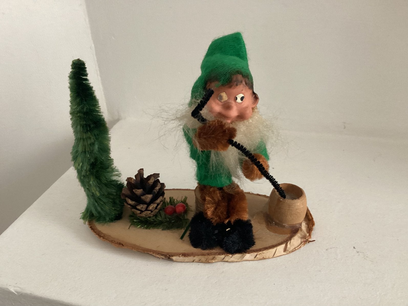 Kandelaartje oud, Ophalen of Verzenden, Zo goed als nieuw