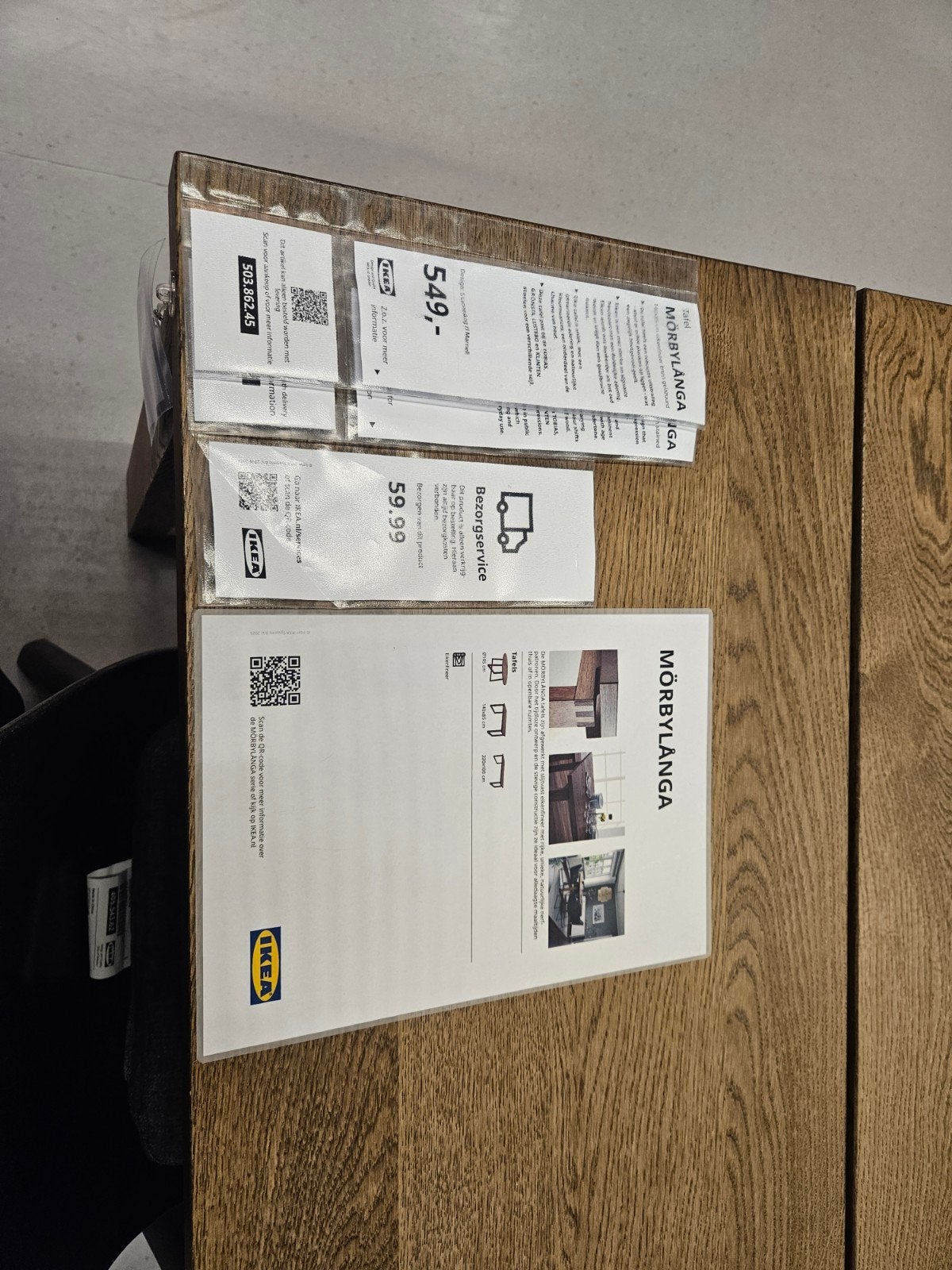 eettafel te koop, Doe-het-zelf en Verbouw, Ophalen of Verzenden, Gebruikt
