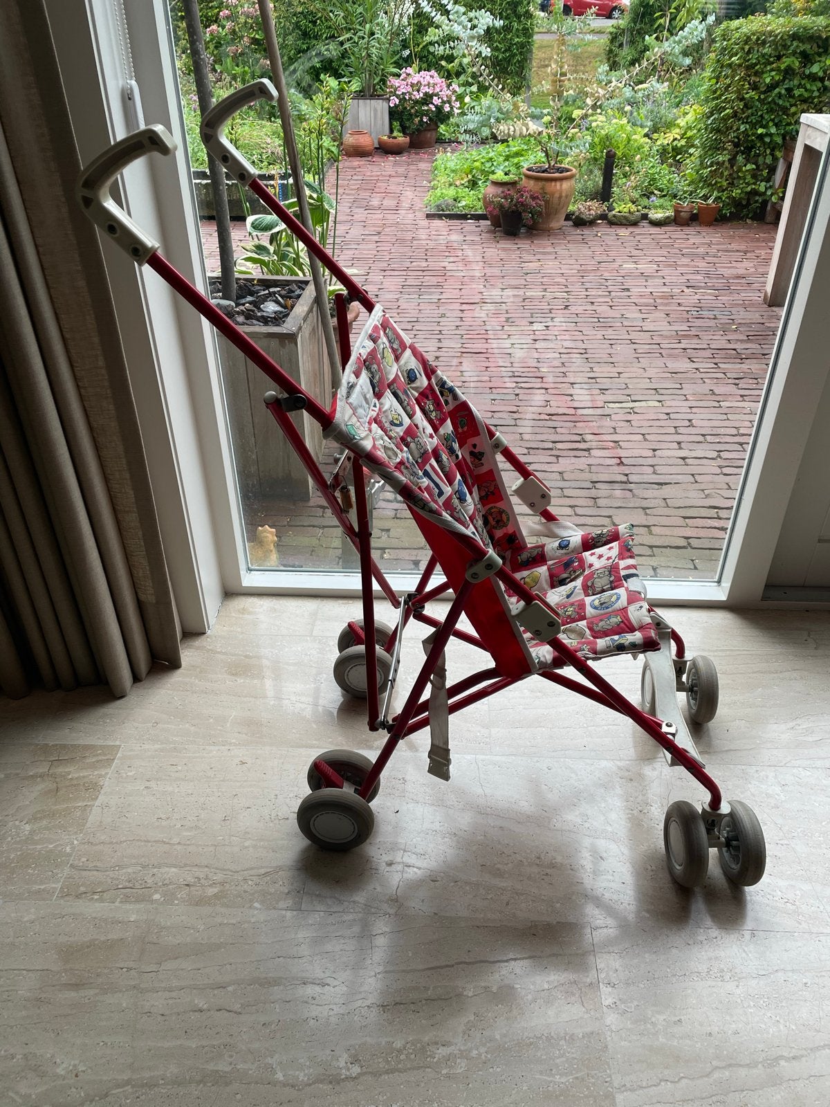 Compacte buggy inklapbaar remmen, Kinderen en Baby's, Buggy's, Ophalen of Verzenden, Gebruikt