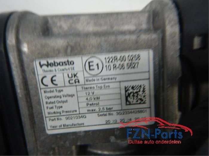 Standkachel Audi A1 (22730736), Auto-onderdelen, Airco en Verwarming, Ophalen of Verzenden, Gebruikt