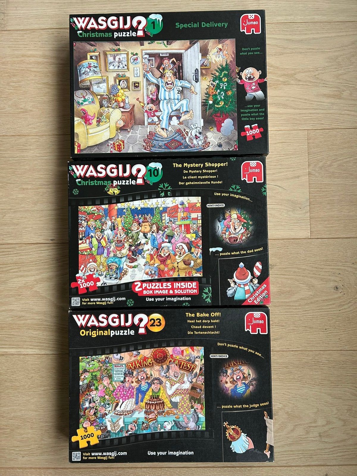 Wasgij puzzels, Hobby en Vrije tijd, Ophalen of Verzenden, 500 t/m 1500 stukjes, Zo goed als nieuw