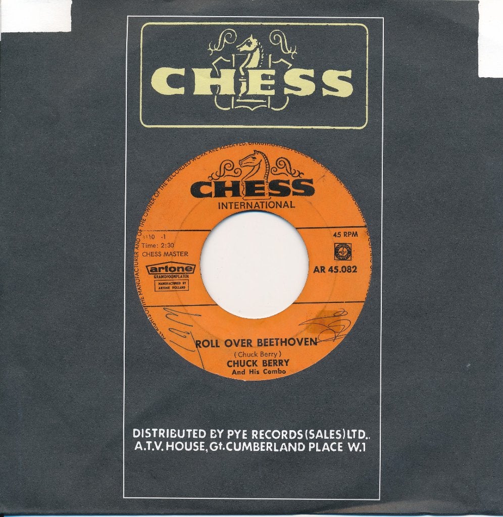 049 Chuck Berry - Roll over Beethoven (1965), Cd's en Dvd's, Ophalen of Verzenden, Zo goed als nieuw, 7 inch, Pop