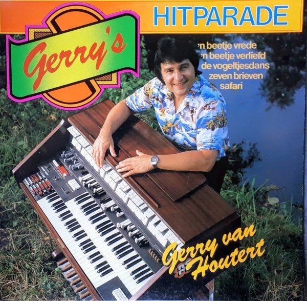 Telstar L.P. (1982) Gerry van Houtert - Hitparade., LP, Gebruikt, Ophalen of Verzenden, Levenslied of Smartlap