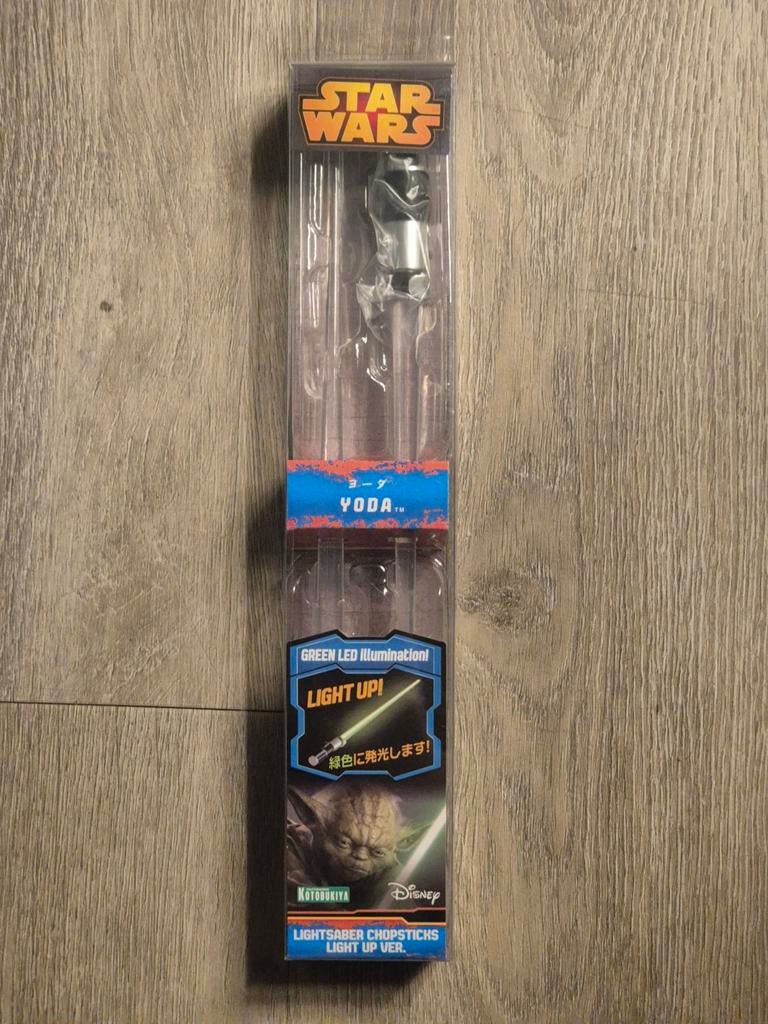 Kotobukiya Star Wars Lightsaber Chopsticks Yoda Light Up, Ophalen of Verzenden, Nieuw, Overige typen