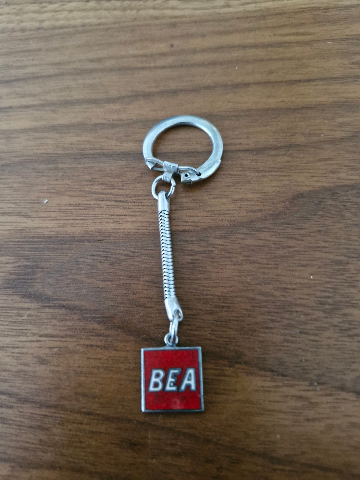 215 Vintage BEA sleutelhanger, Ophalen of Verzenden, Gebruikt, Overige typen