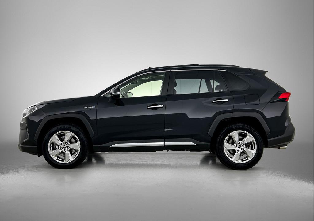 Toyota RAV4 2.5 Hybrid Executive | JBL | Elektrisch glazen p, 12 maanden, Gebruikt, 4 cilinders, Zwart