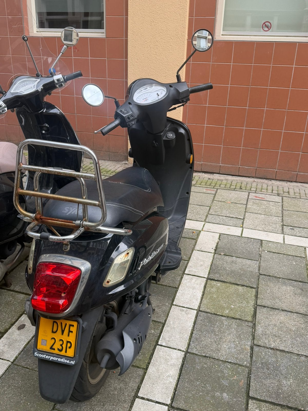 SYM Fiddle II – 50cc – 2019 – Amsterdam, Ophalen, Gebruikt, Maximaal 45 km/u, Benzine