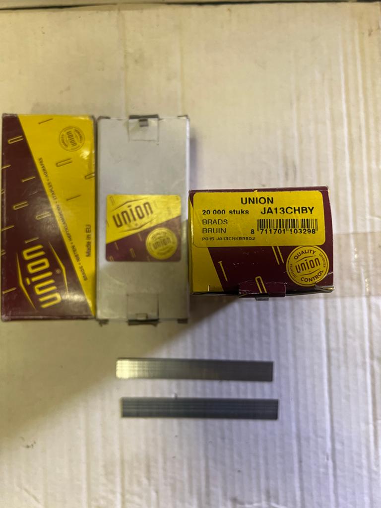 UNION en Haubold Brads/Spijkers - Diverse Maten, Ophalen of Verzenden, Zo goed als nieuw