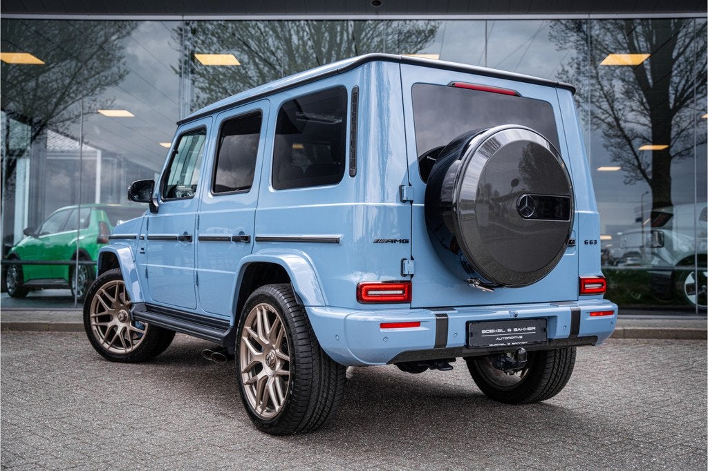 Mercedes-Benz G-Klasse AMG 63 * Manufaktur * AMG Drivers Pac, Automaat, 12 maanden, Gebruikt, Blauw