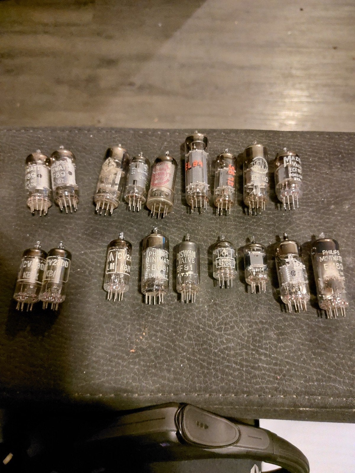 18 Vintage Elektronenbuizen Philips Mazda Sylvania Miniw, Ophalen of Verzenden