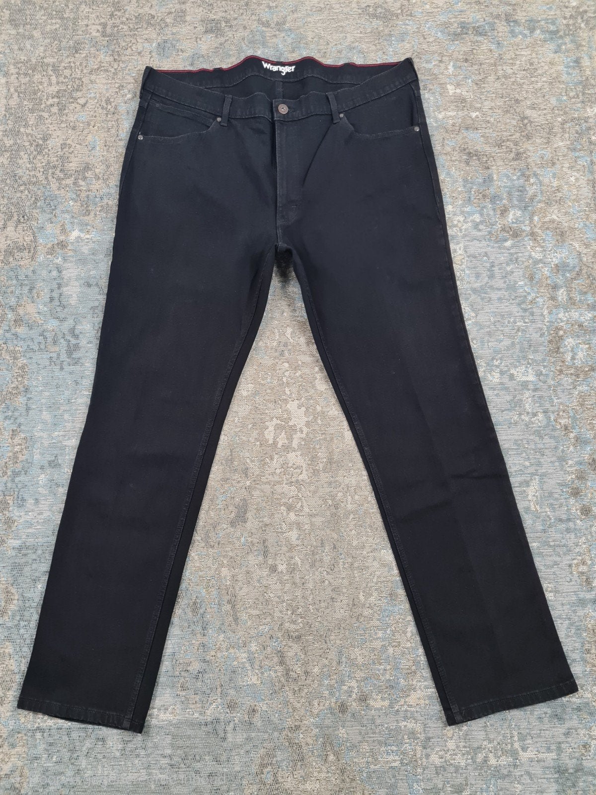 Wrangler Regular W42 L34 Straight STRETCH Bronno4234 Zwart, Zwart, Wrangler, Cruquiusweg 109 NP, 1019 AG Amsterdam, Ophalen of Verzenden