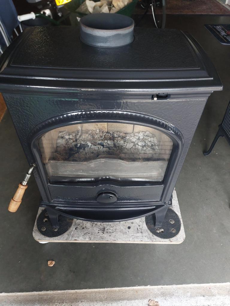 Dovre 550cb houtkachel, Huis en Inrichting, Kachels, Ophalen, Houtkachel, Zo goed als nieuw, Vrijstaand