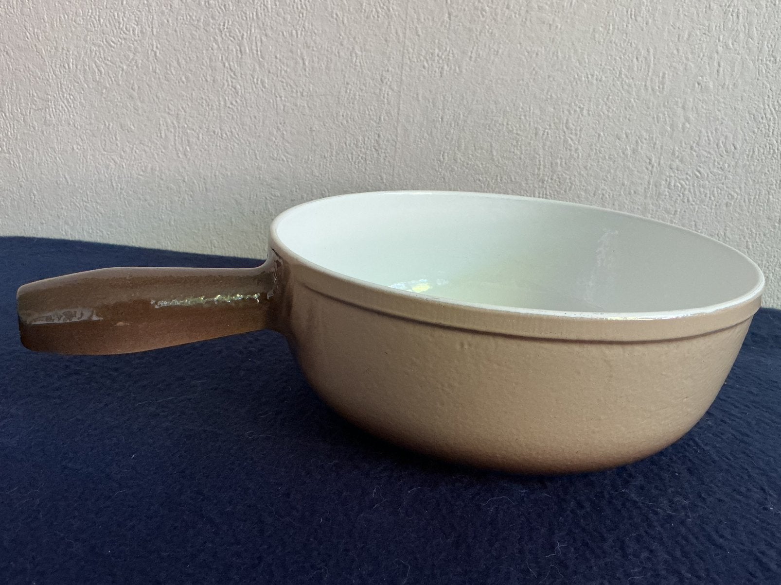 EMALCO fonduepan- 23 cm, Witgoed en Apparatuur, Ophalen of Verzenden, Zo goed als nieuw, Brander, Fonduepan