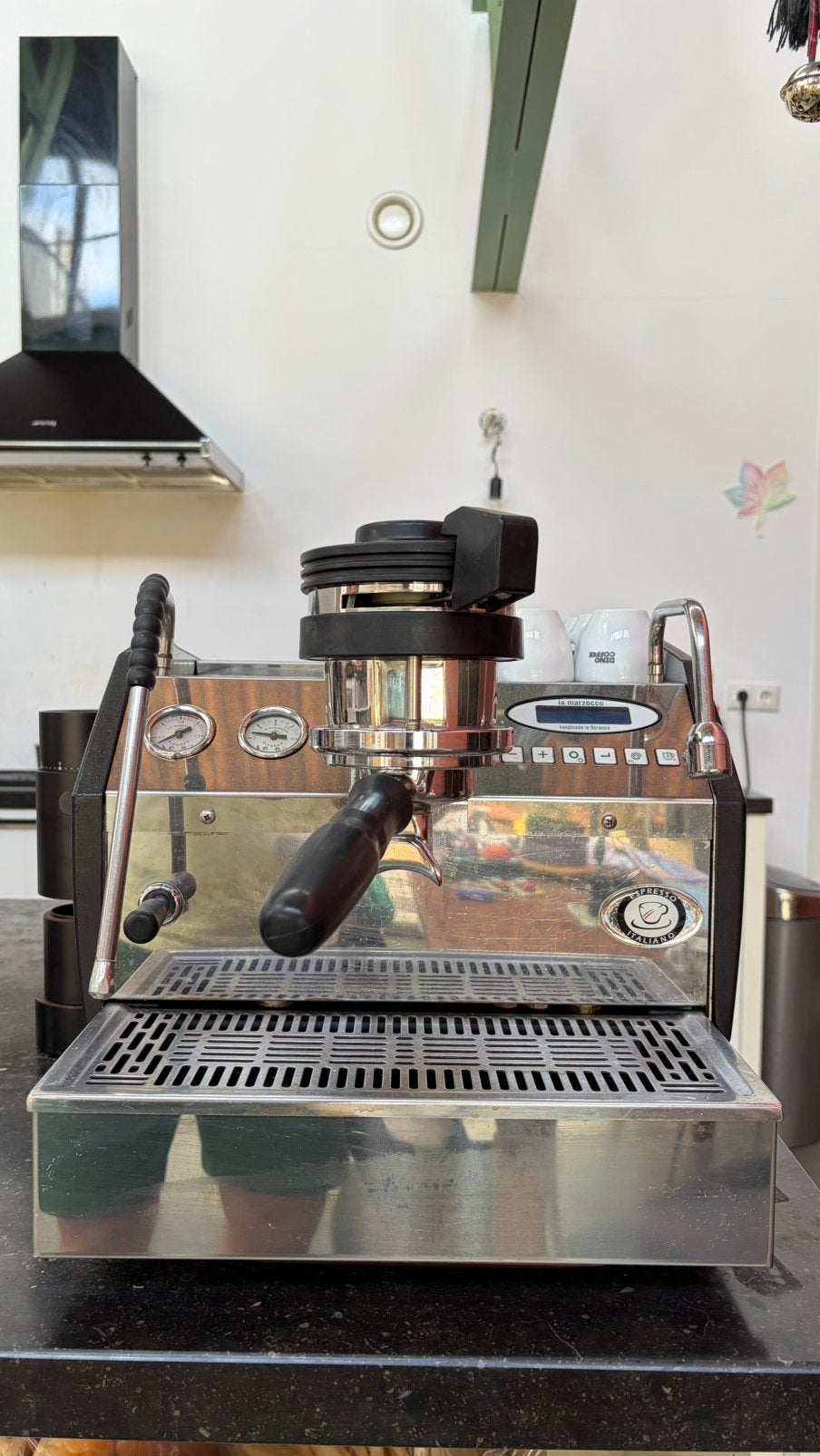La Marzocco GS3 MP, 10 kopjes of meer, Ophalen, Zo goed als nieuw, Espresso apparaat