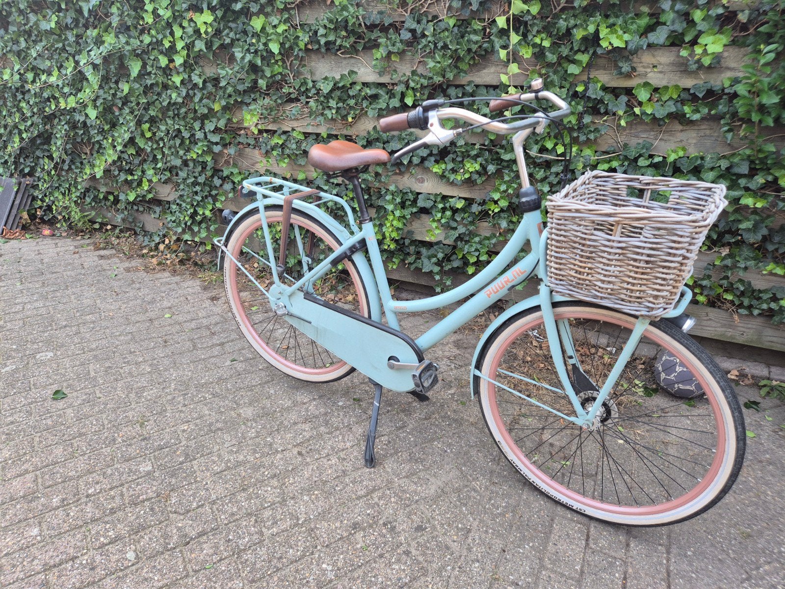 Gazelle puur Dames fiets. Meiden fiets., Ophalen, Terugtraprem, Gebruikt, Handrem