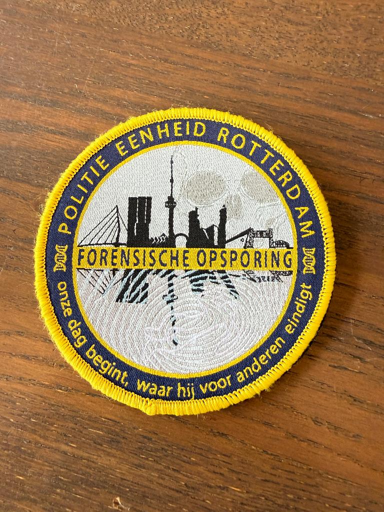 forensische opsporing patch, Ophalen of Verzenden, Marechaussee, Nederland, Embleem of Badge